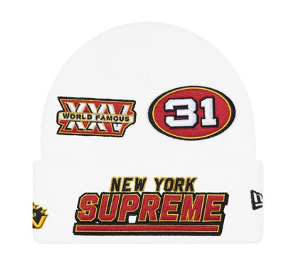Supreme New Era Football Beanie