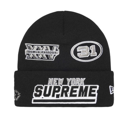 Supreme New Era Football Beanie