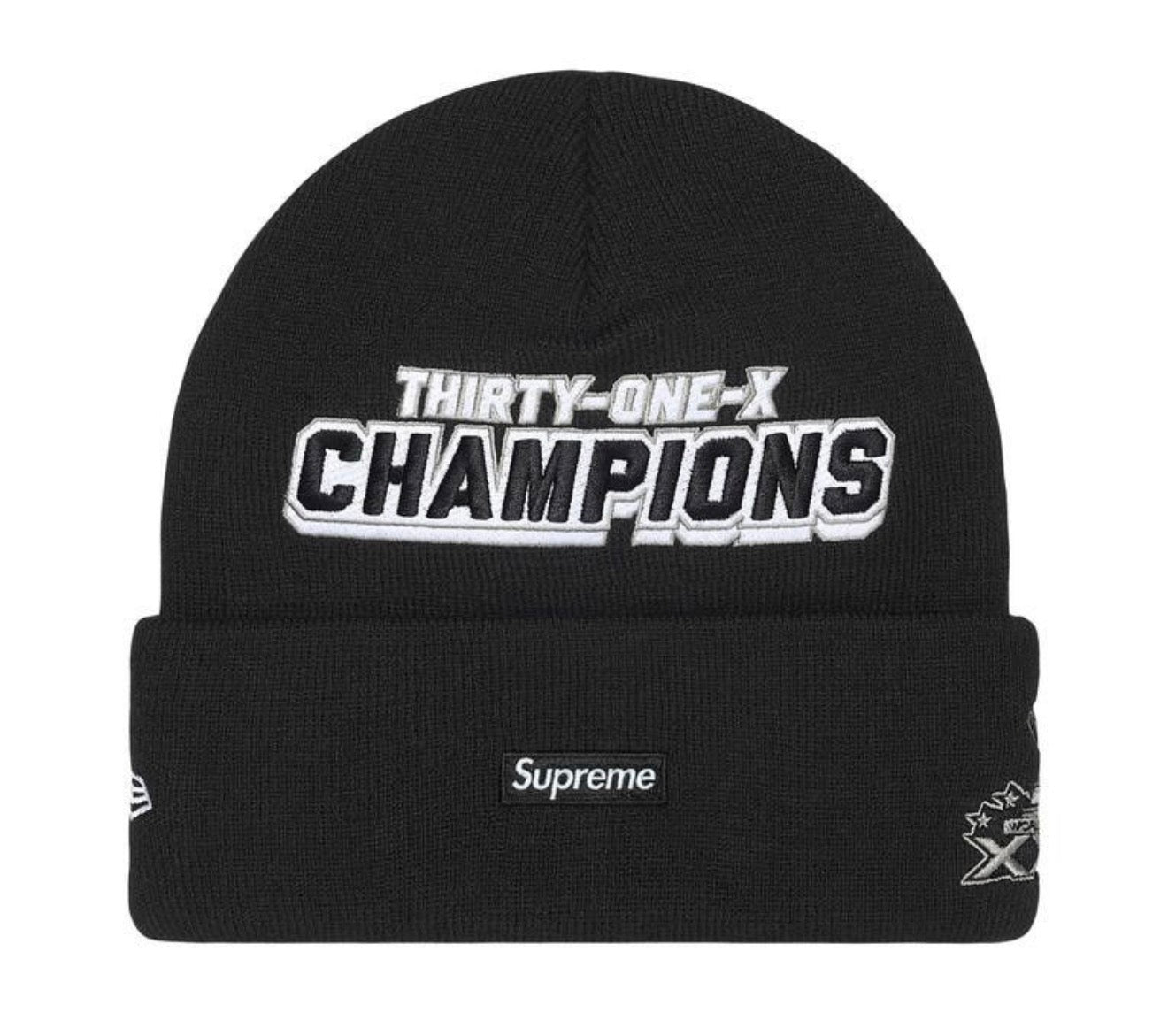 Supreme New Era Football Beanie