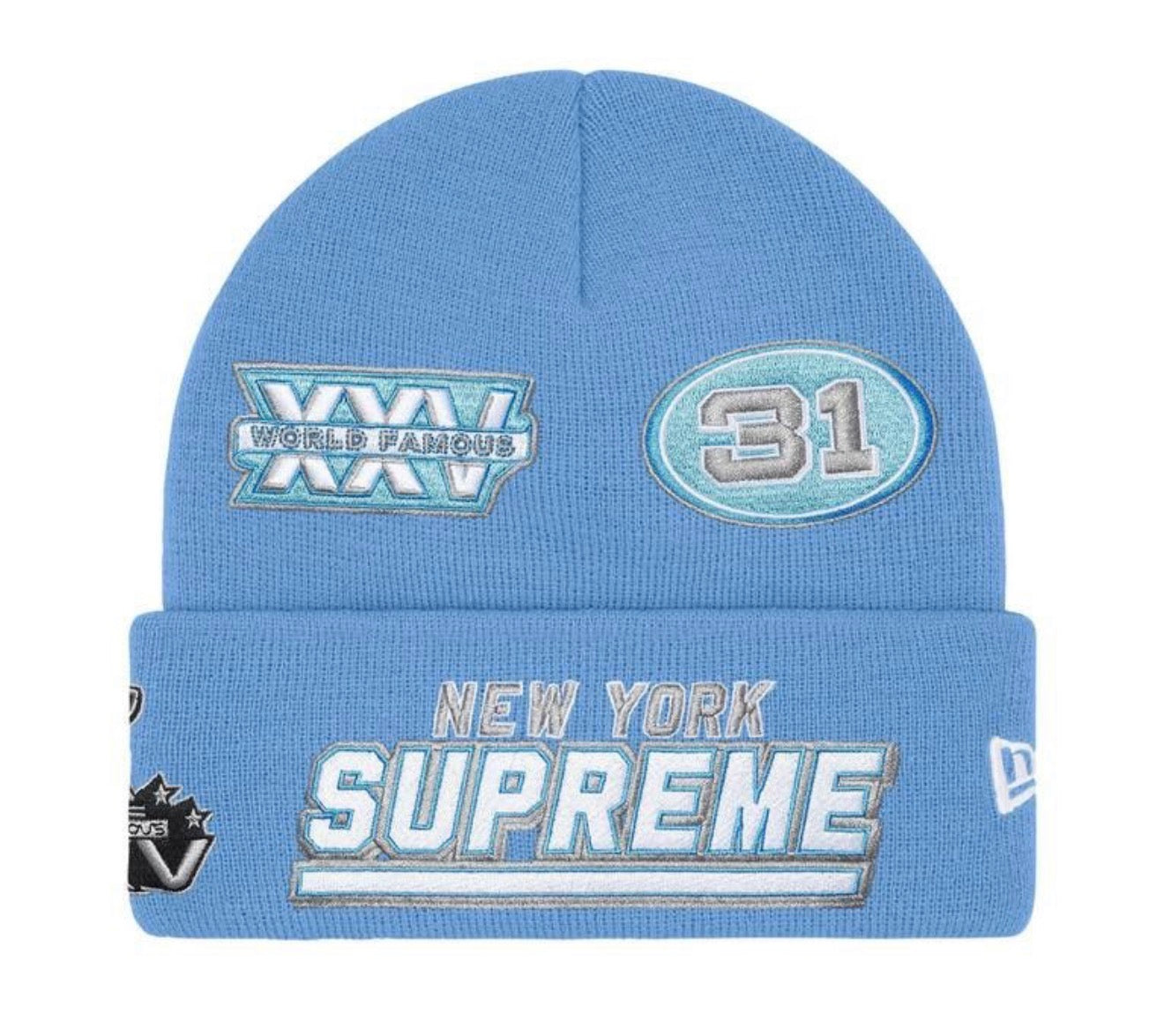 Supreme New Era Football Beanie
