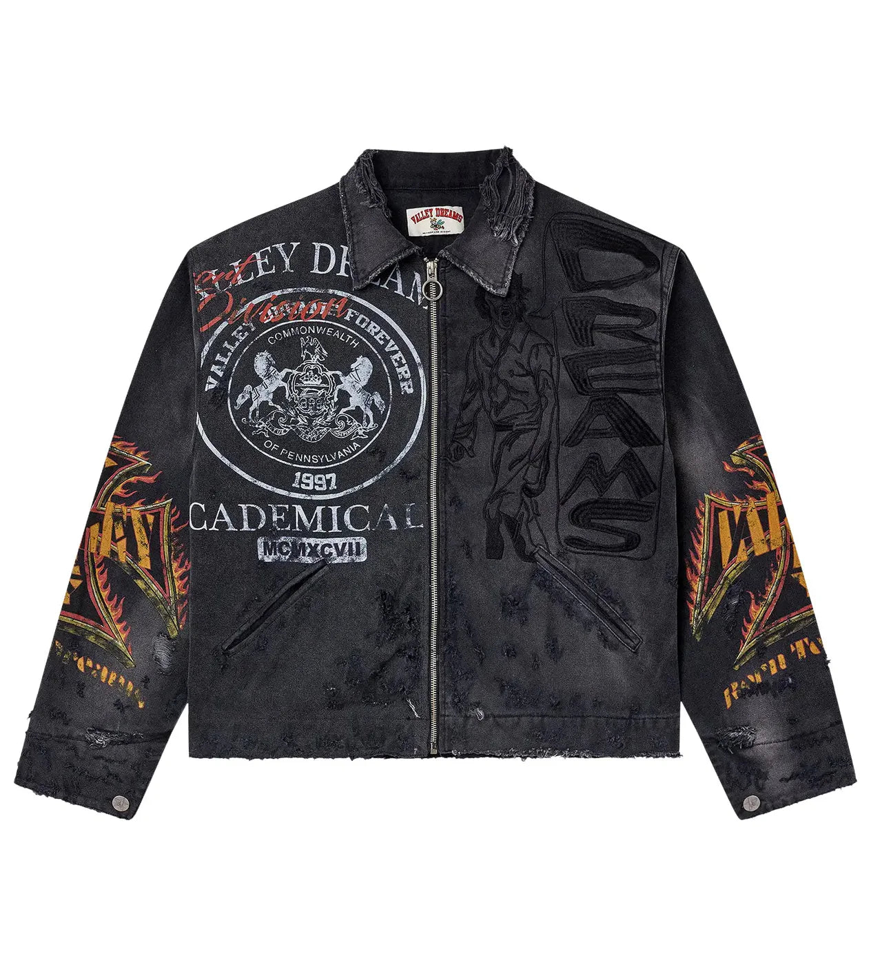 Vale Forever Destruction Work Jacket Black