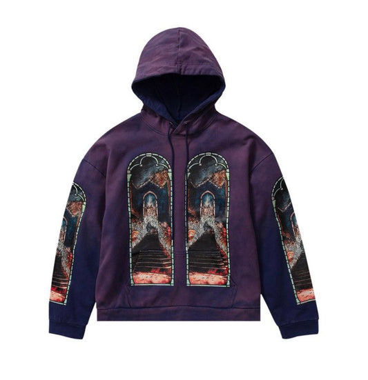 Who Decides War Descent Hoodie Indigo