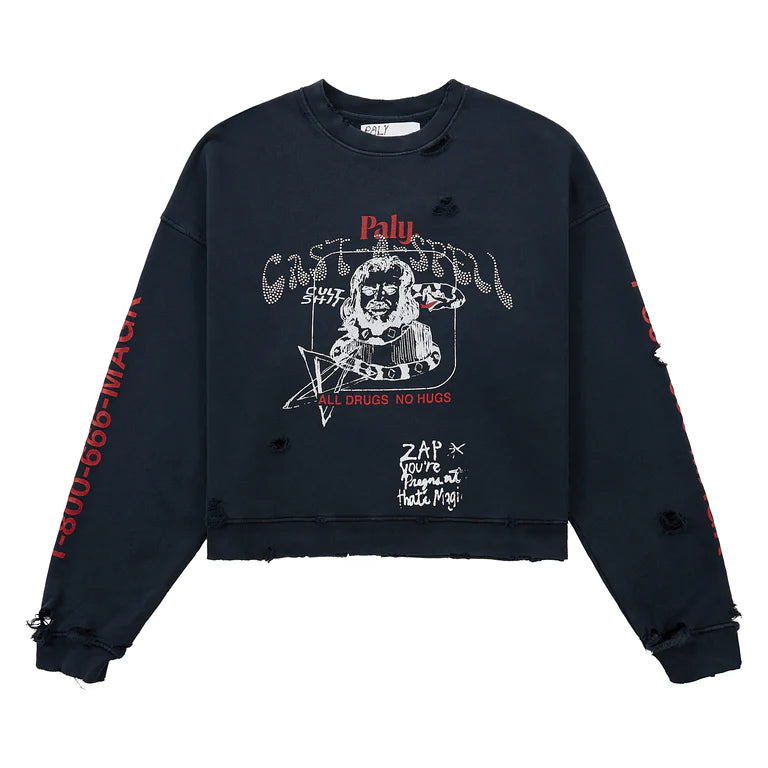 Paly Cast A Spell Crewneck Black