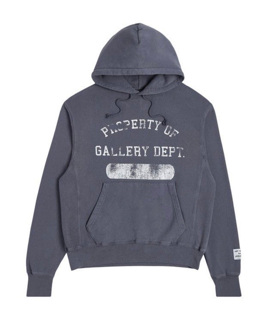 Gallery Dept Property Logo Hoodie Vintage Navy