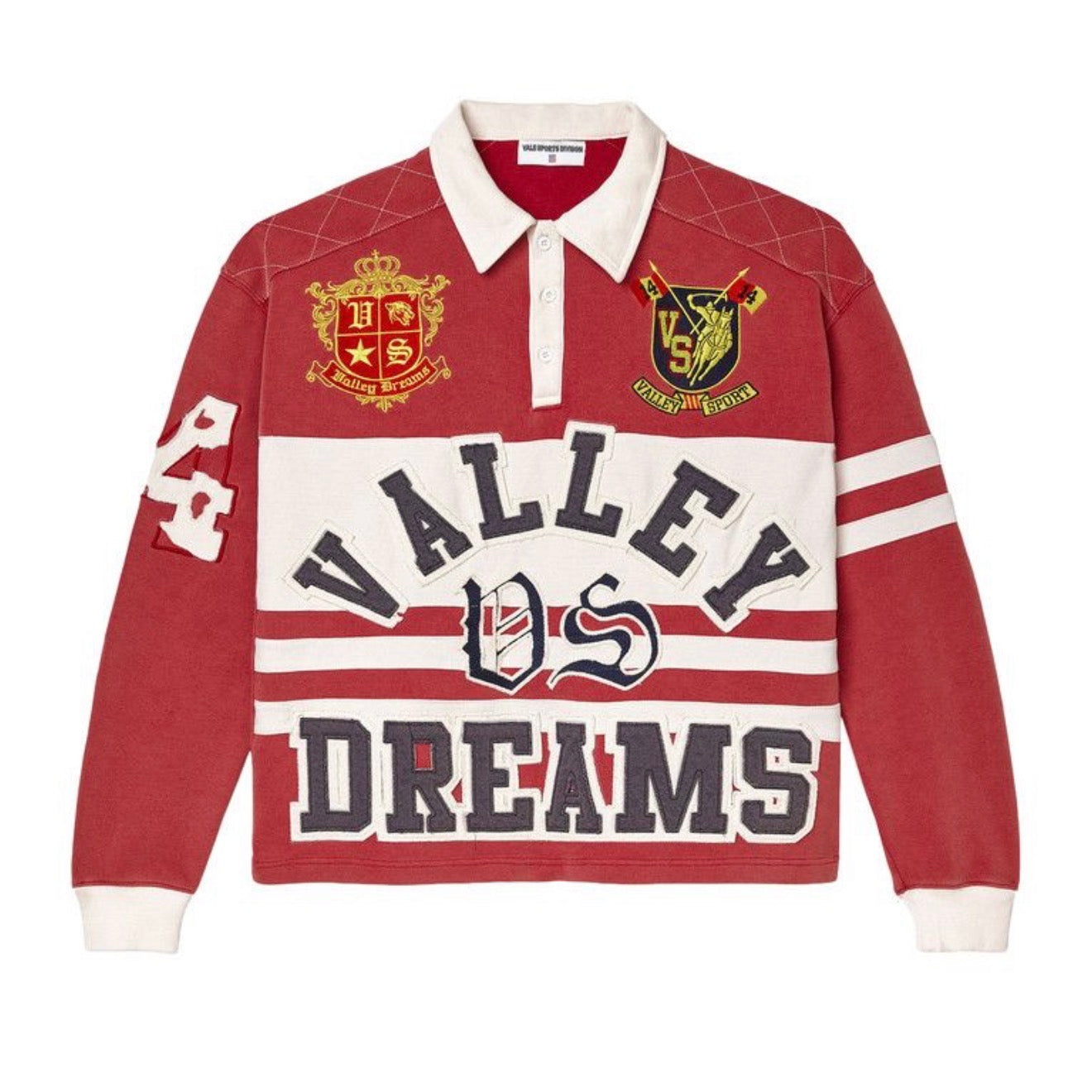 Vale Forever Dreams Rugby Long Sleeve Red