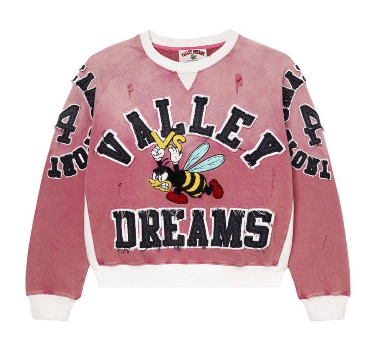 Vale Forever Insignia Crewneck Pink