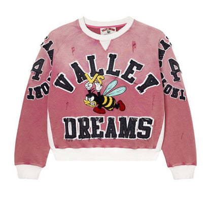 Vale Forever Insignia Crewneck Pink