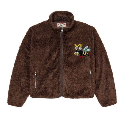 Vale Forever Lenny Fleece Jacket Brown