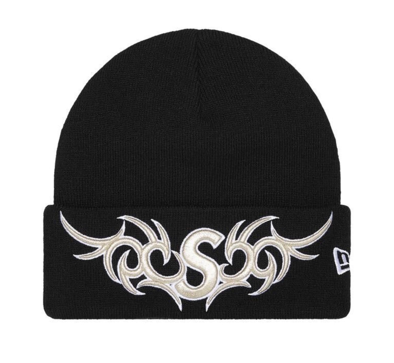 Supreme New Era Tribal S Logo Beanie