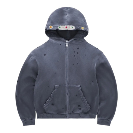 Bravest Studios Sapphire Zip-Up Grey