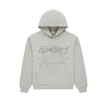 Sp5der Tonal Punk V2 Sweatsuit Grey