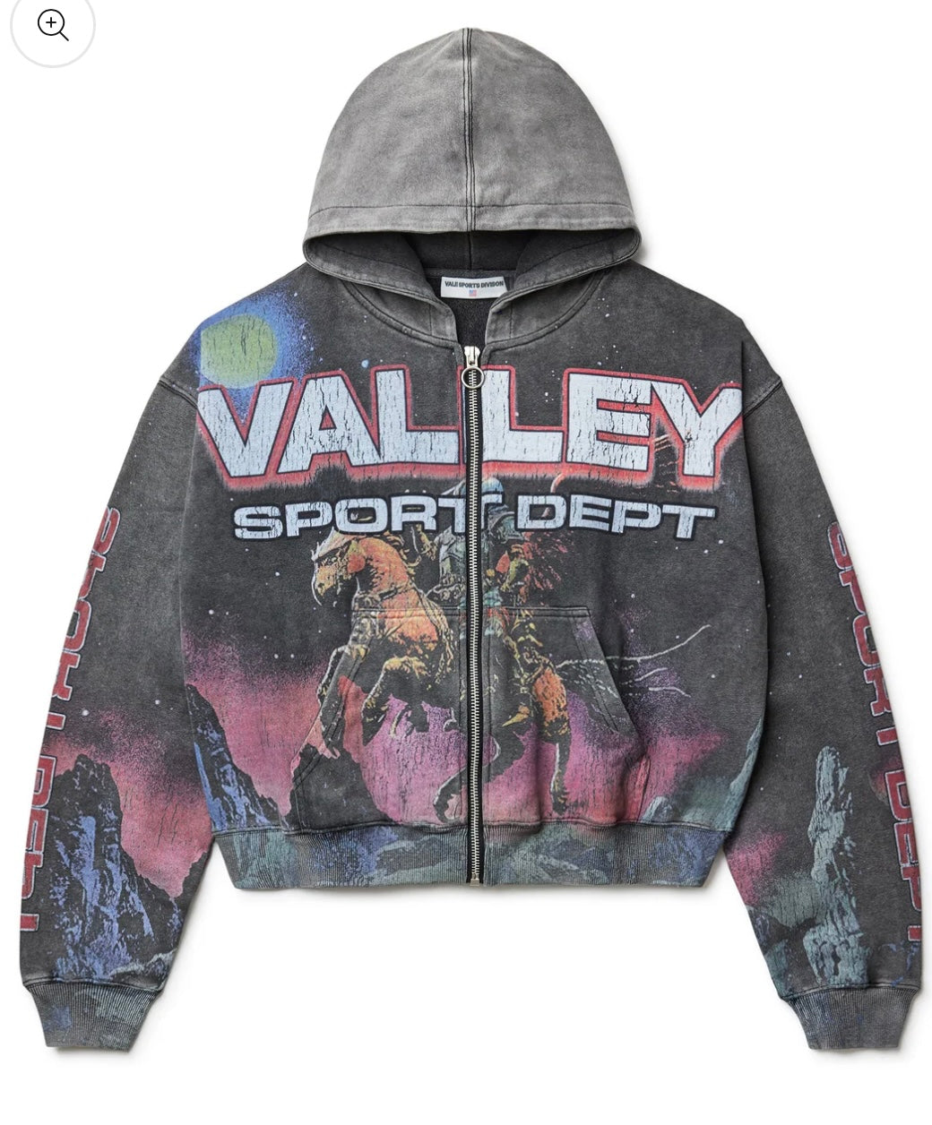 Vale Forever Neptune Zip-Up Black