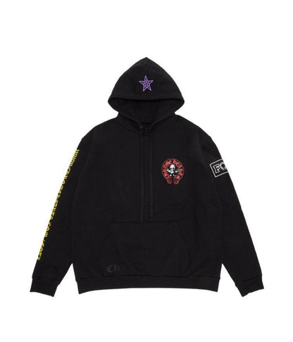 Chrome Hearts Foti Skeleton Online Exclusive Hoodie Black