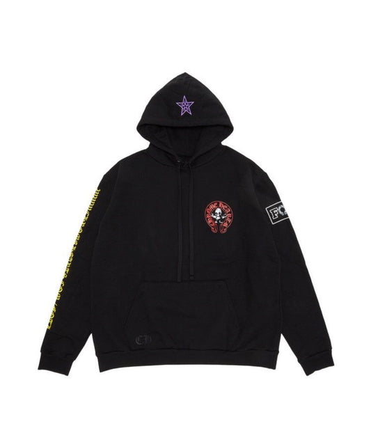 Chrome Hearts Foti Skeleton Online Exclusive Hoodie Black