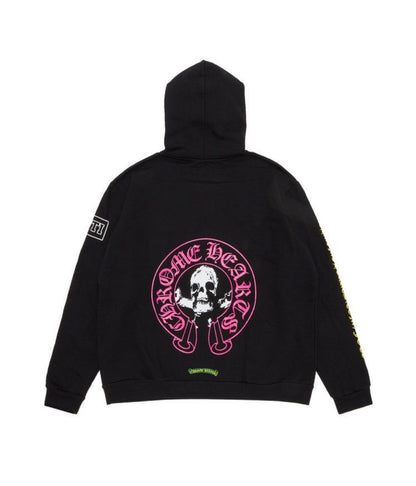 Chrome Hearts Foti Skeleton Online Exclusive Hoodie Black