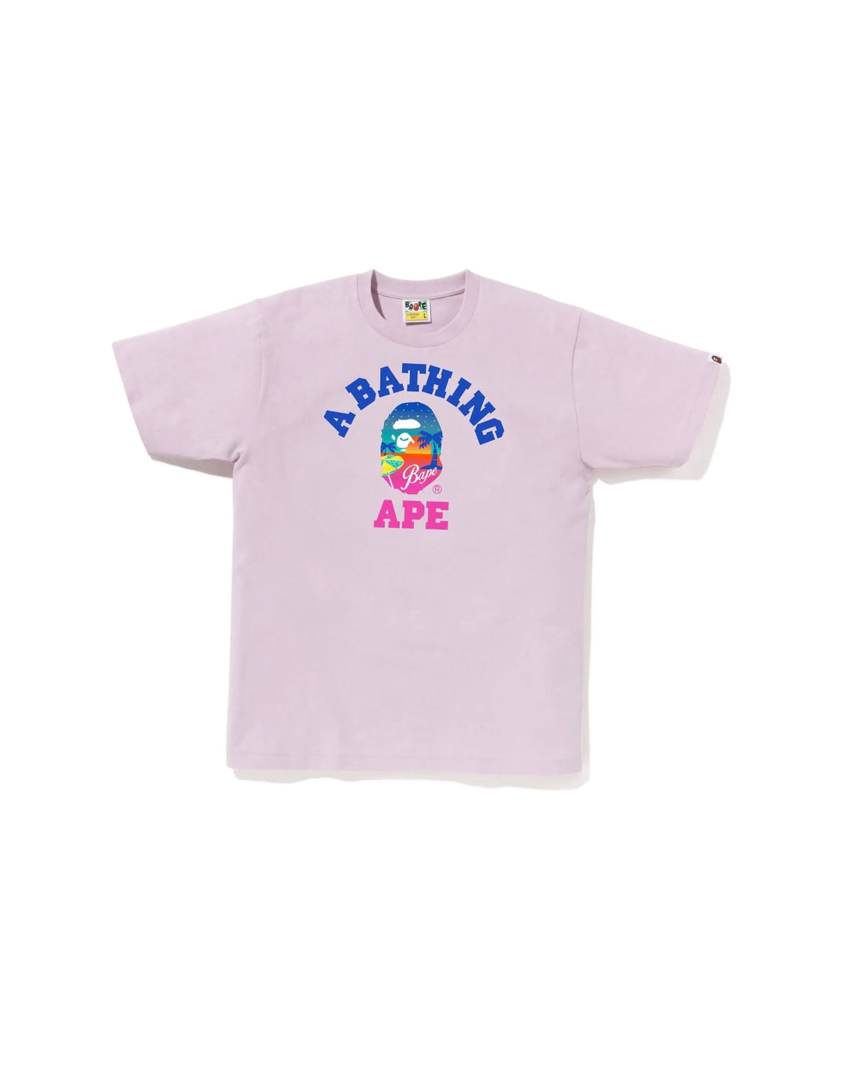 Bape Sunset Beach T-Shirt Purple