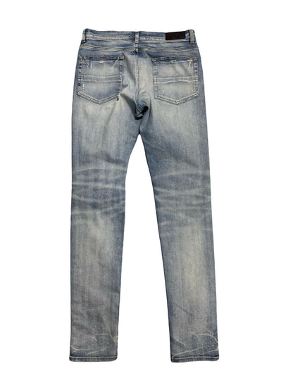 Amiri Jeans Varsity Panther Patch Clay Indigo (PREOWNED)