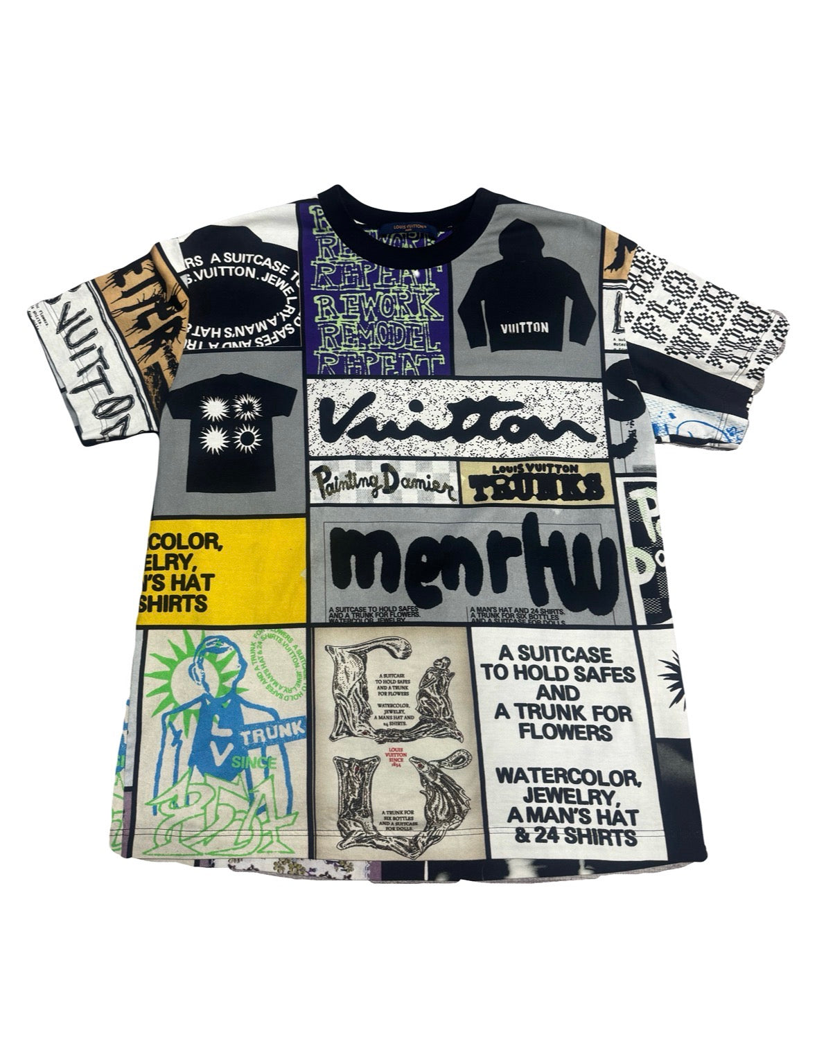 Louis Vuitton Fanzine T-Shirt Multi Color (PREOWNED)
