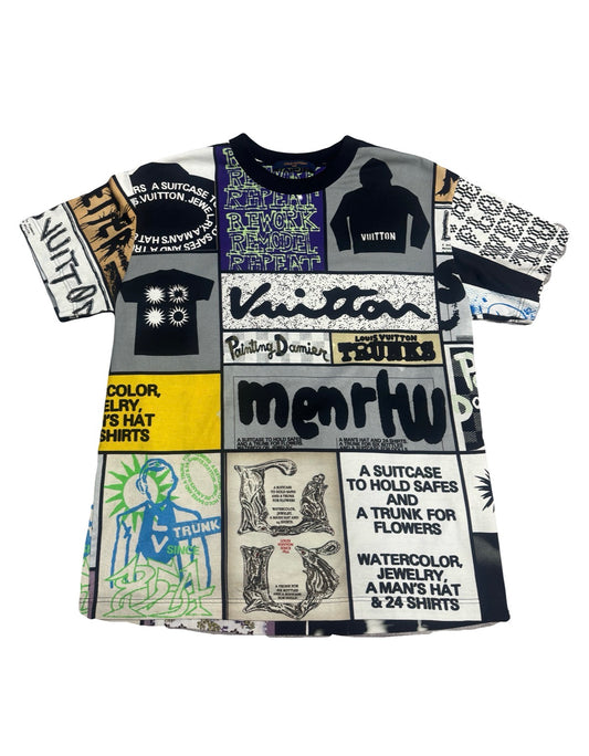Louis Vuitton Fanzine T-Shirt Multi Color (PREOWNED)
