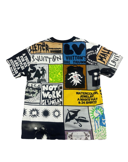 Louis Vuitton Fanzine T-Shirt Multi Color (PREOWNED)