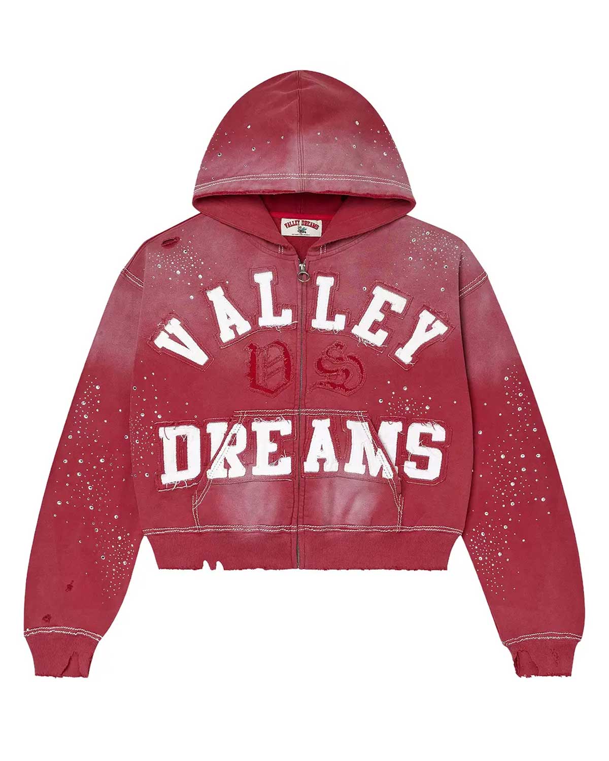 Vale Forever Classico Zip-Up Ruby Red