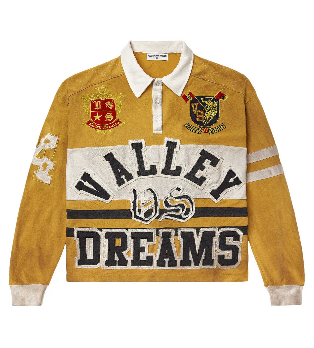 Vale Forever Dreams Rugby Long Sleeve Yellow