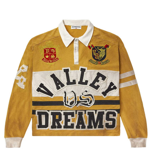 Vale Forever Dreams Rugby Long Sleeve Yellow