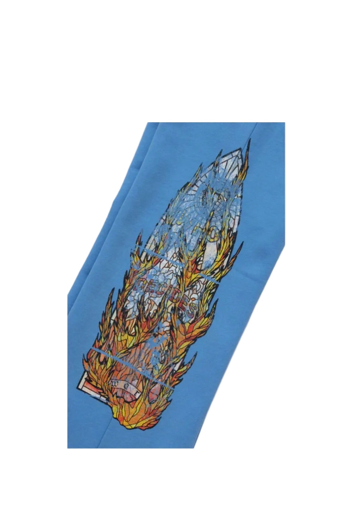 Who Decides War Faded Flame Glass Sweatpants Sky