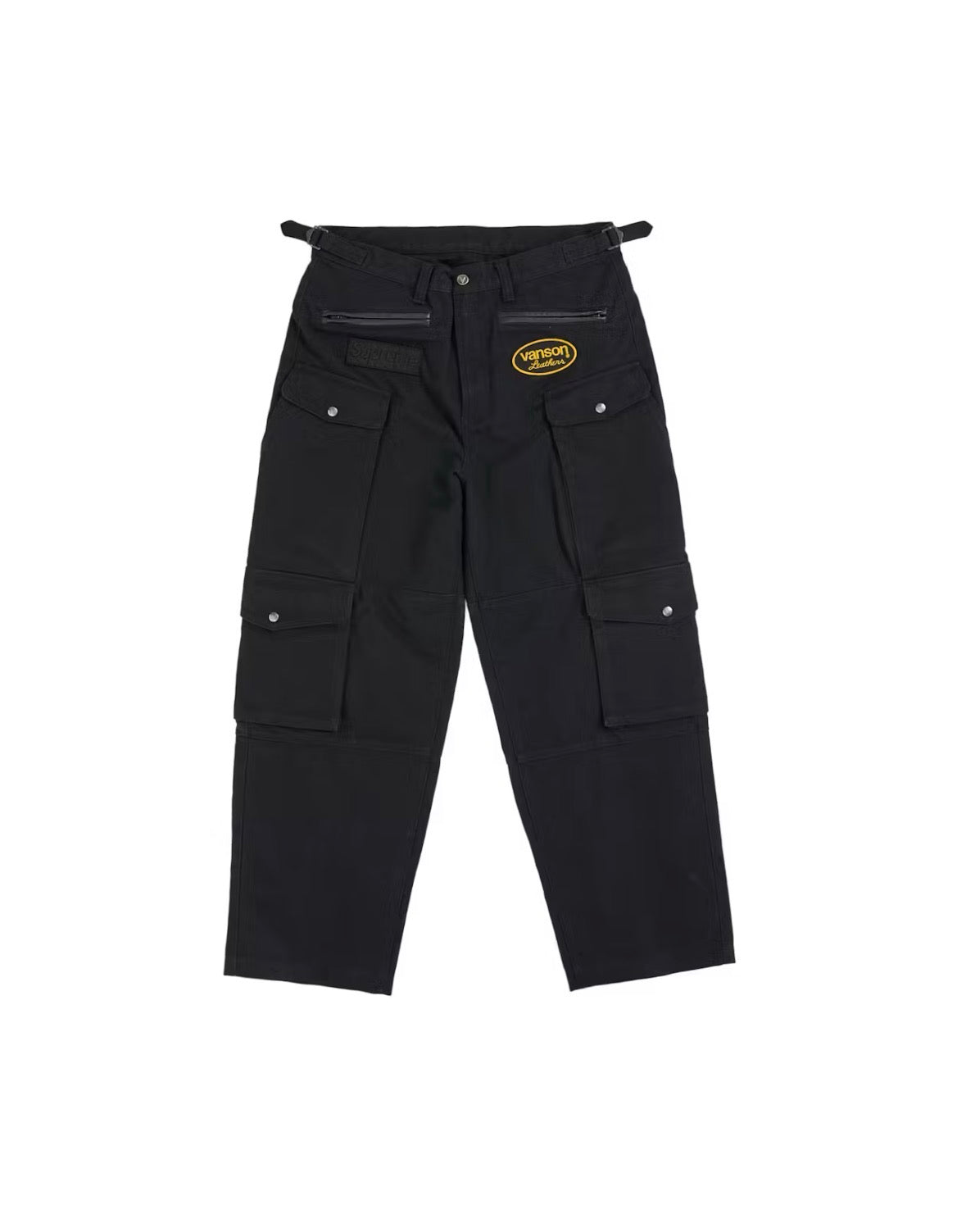 Supreme Vanson Leathers Cordura Pants Black