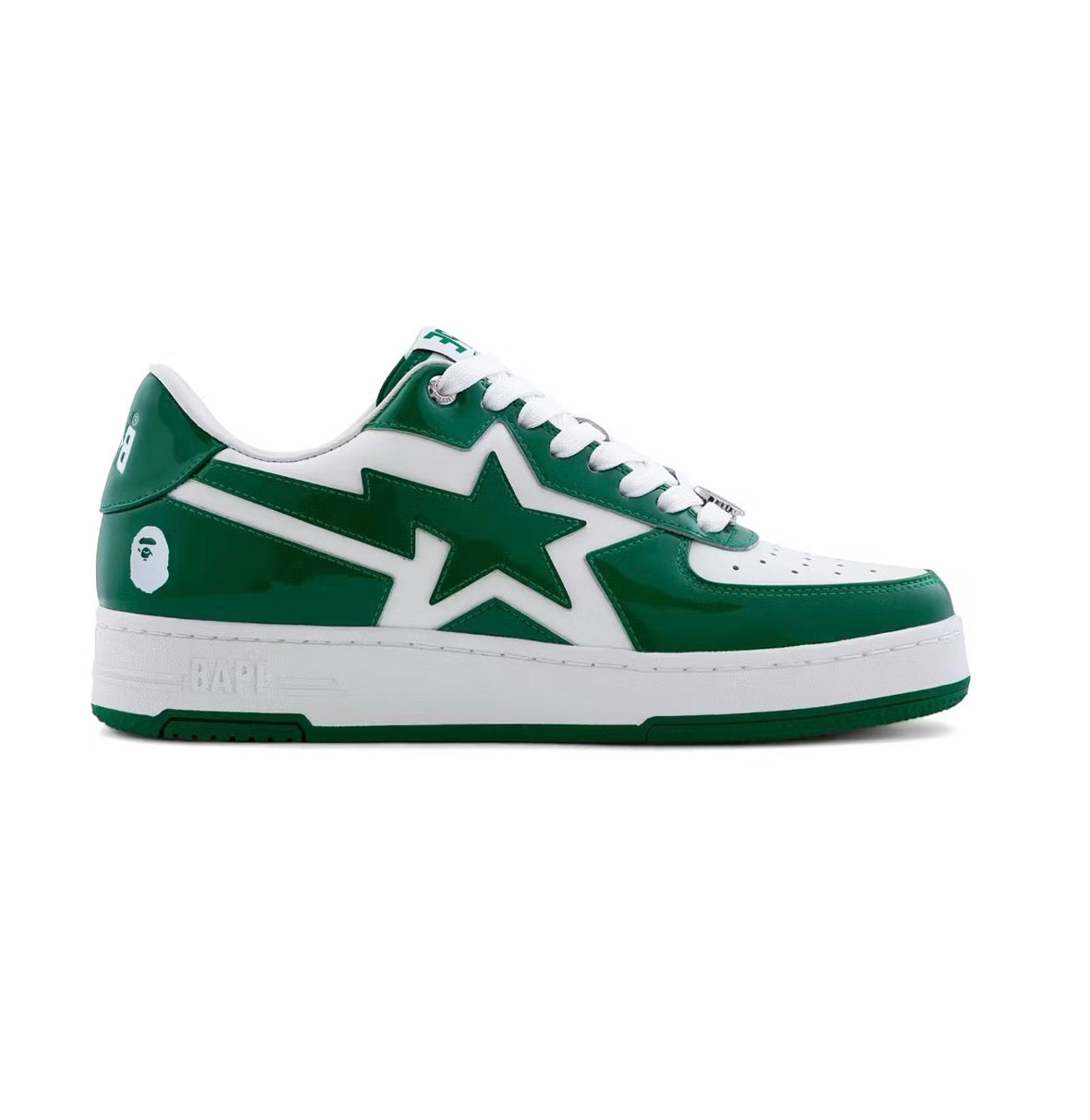 A Bathing Ape Bape Sta Icon Low #1 Green