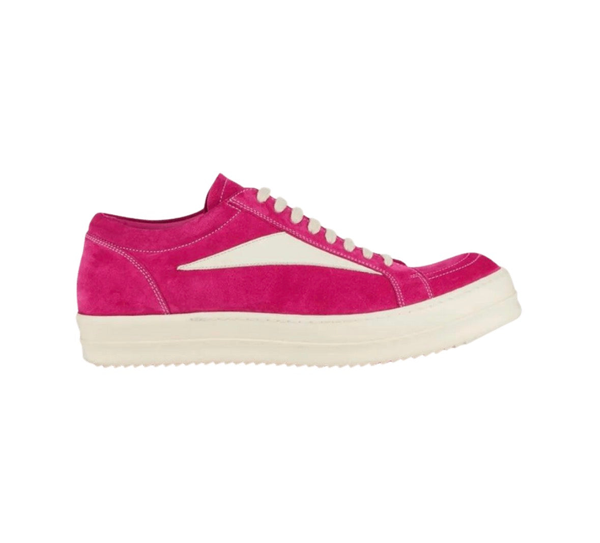 Rick Owens EDFU Suede Vintage Low Hot Pink
