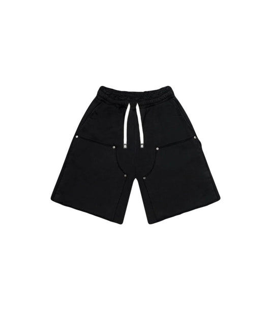 Godspeed Distressed Carpenter Shorts Black