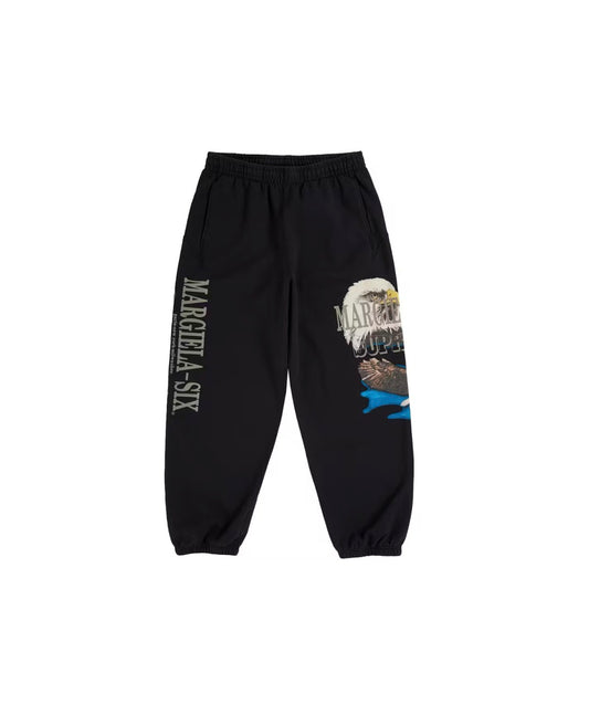 Supreme MM6 Maison Margiela Eagle Sweatpants Black