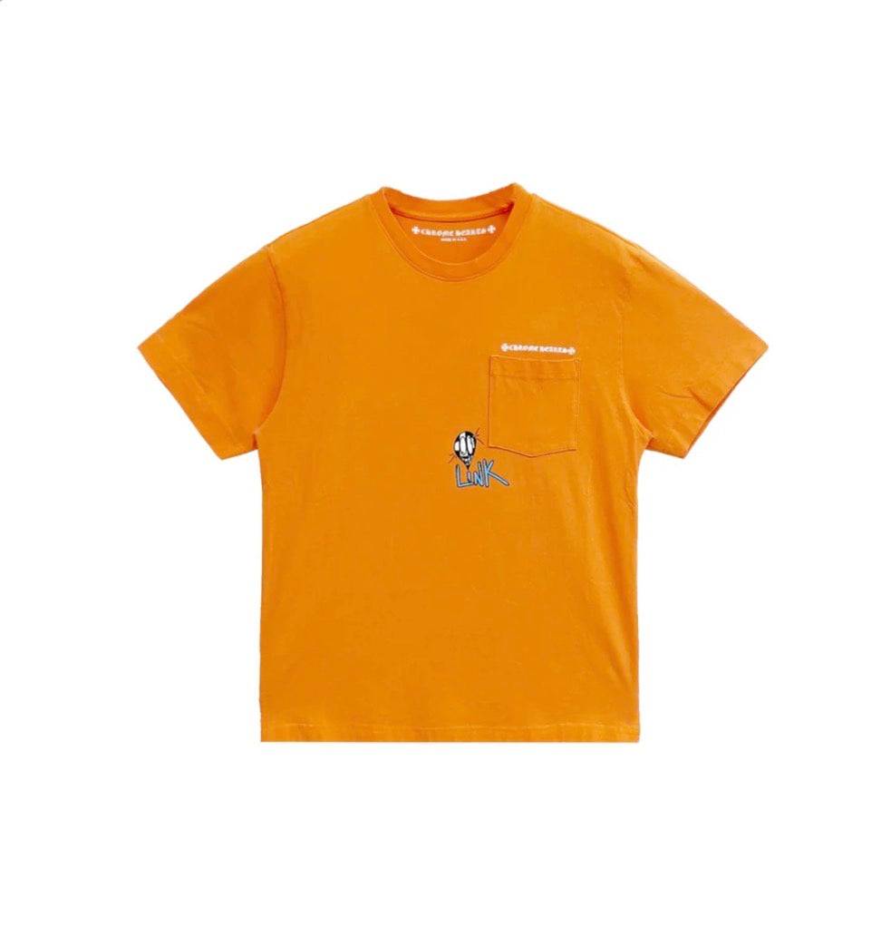 Chrome Hearts Matty Boy Link & Build T-Shirt Orange
