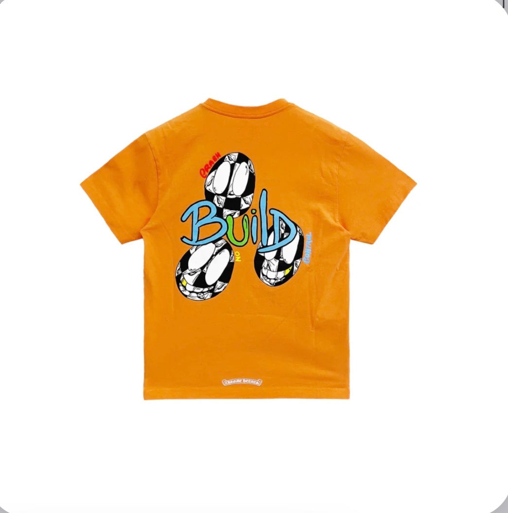 Chrome Hearts Matty Boy Link & Build T-Shirt Orange