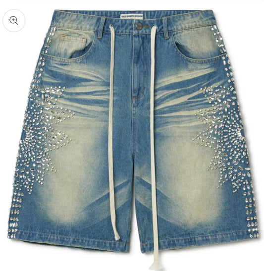 Vale Forever Blue Siren Jean Shorts