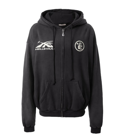 Hellstar HS Logo Zip-Up Black