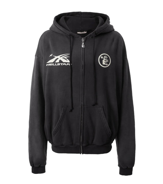 Hellstar HS Logo Zip-Up Black