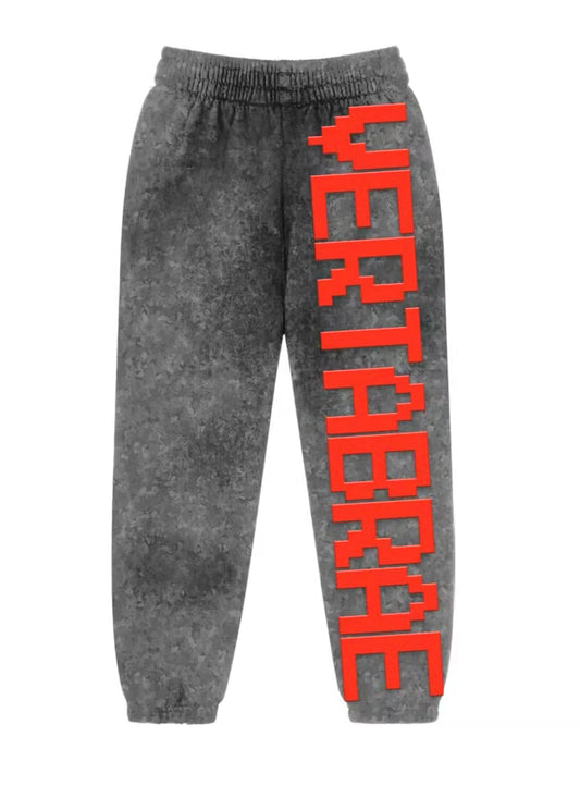 Vertabrae Sweatpants Grey Red