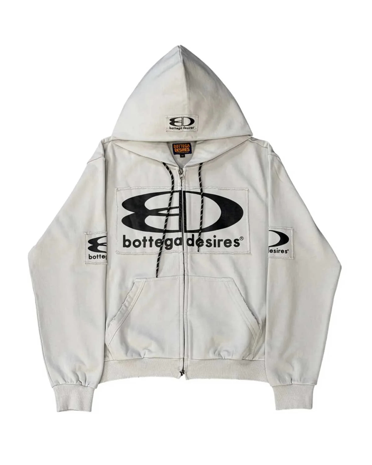 Bottega Desires Tech Zip-Up Grey