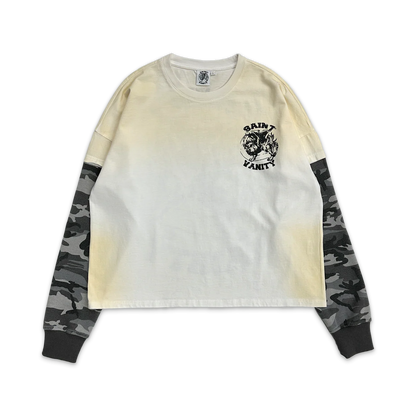 Saint Vanity Griffin Camo Thermal Long Sleeve Grey