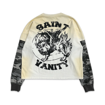 Saint Vanity Griffin Camo Thermal Long Sleeve Grey