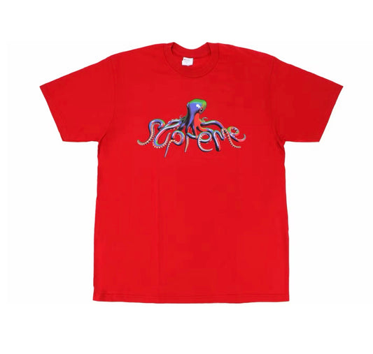 Supreme Tentacles T-Shirt Red