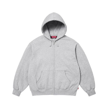 Supreme Cut Out Zip-Up Heather Grey