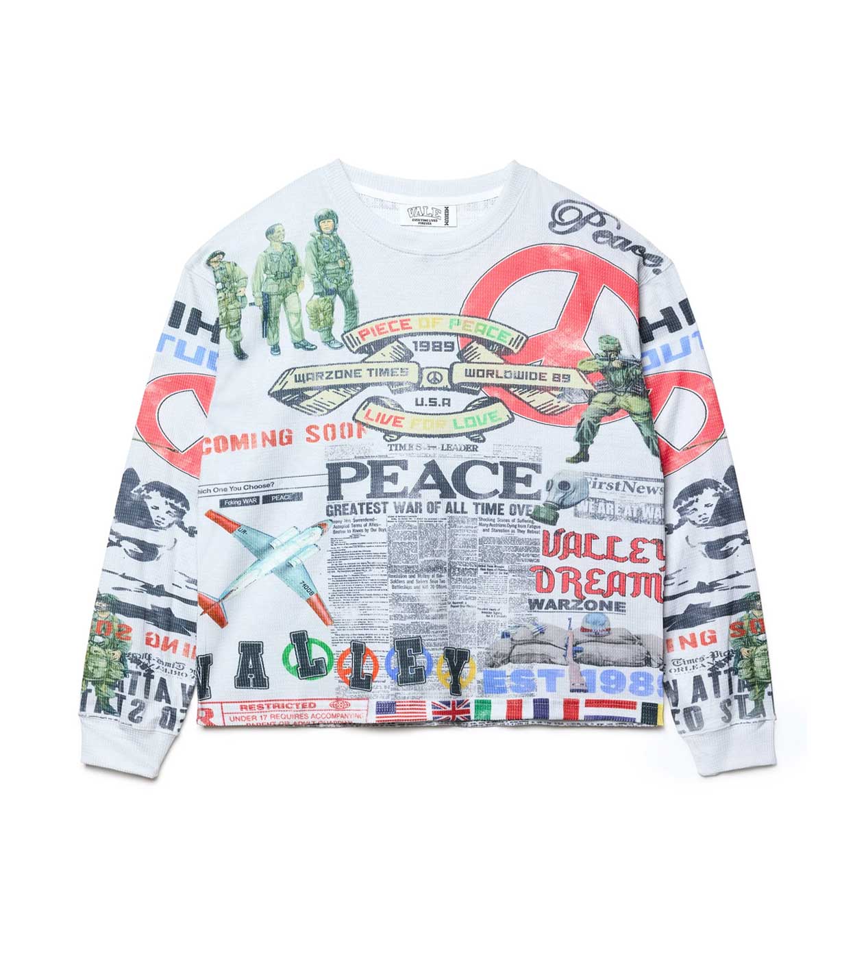 Vale Forever Peace Long Sleeve White