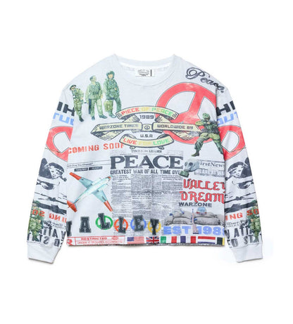 Vale Forever Peace Long Sleeve White