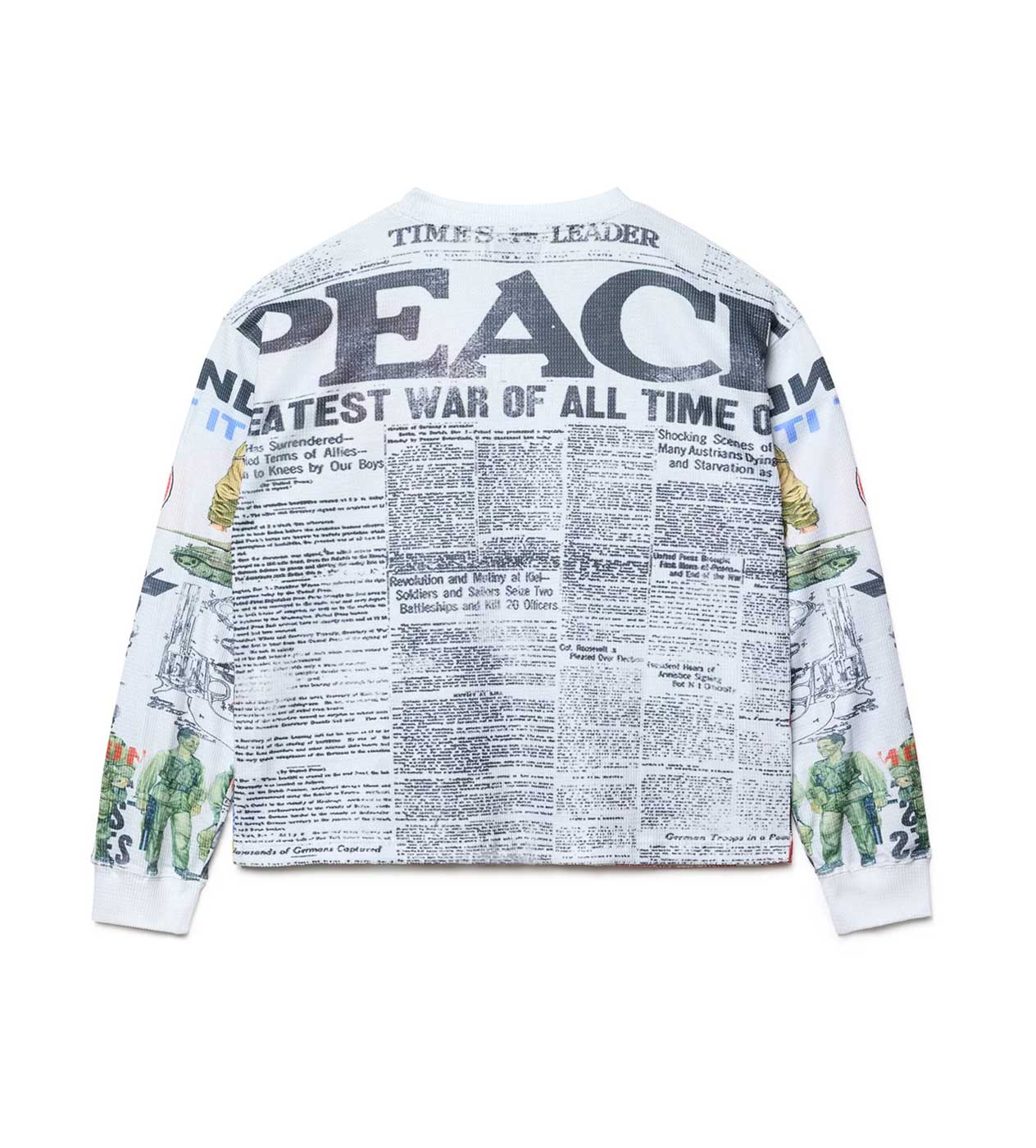 Vale Forever Peace Long Sleeve White