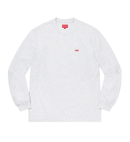 Supreme Small Box Logo Long Sleeve Ash Grey