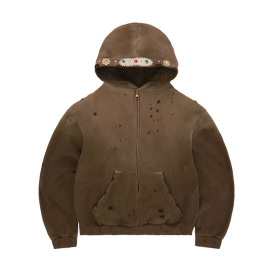 Bravest Studios Sapphire Zip-Up Brown