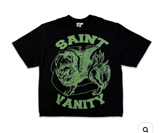 Saint Vanity Griffin T-Shirt Black/Green